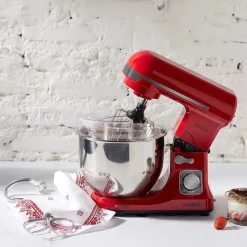 Cookplus Quick Chef Stand Mixer, 5L, 1000W, Red