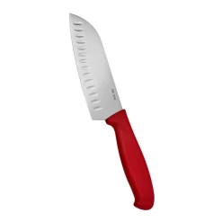 Dr. Inox Santoku Knife, 20cm, Red