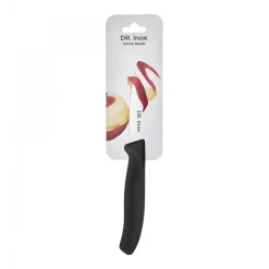 Dr.Inox Stainless Steel Paring Knife, 19cm, Black