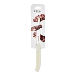 Dr.Inox Stainless Steel Steak Knife, 23cm, Cream