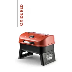 Guruss Go Grill Charcoal Barbecue, 51cmx37cm, Oxide Red Black