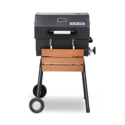 Guruss Steel Charcoal Barbecue Set, 50cm, Black