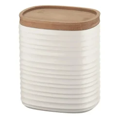 Guzzini Tierra Storage Container, Large, Light Cream