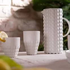 Guzzini Tiffany Pitcher, 1750ml, Cream