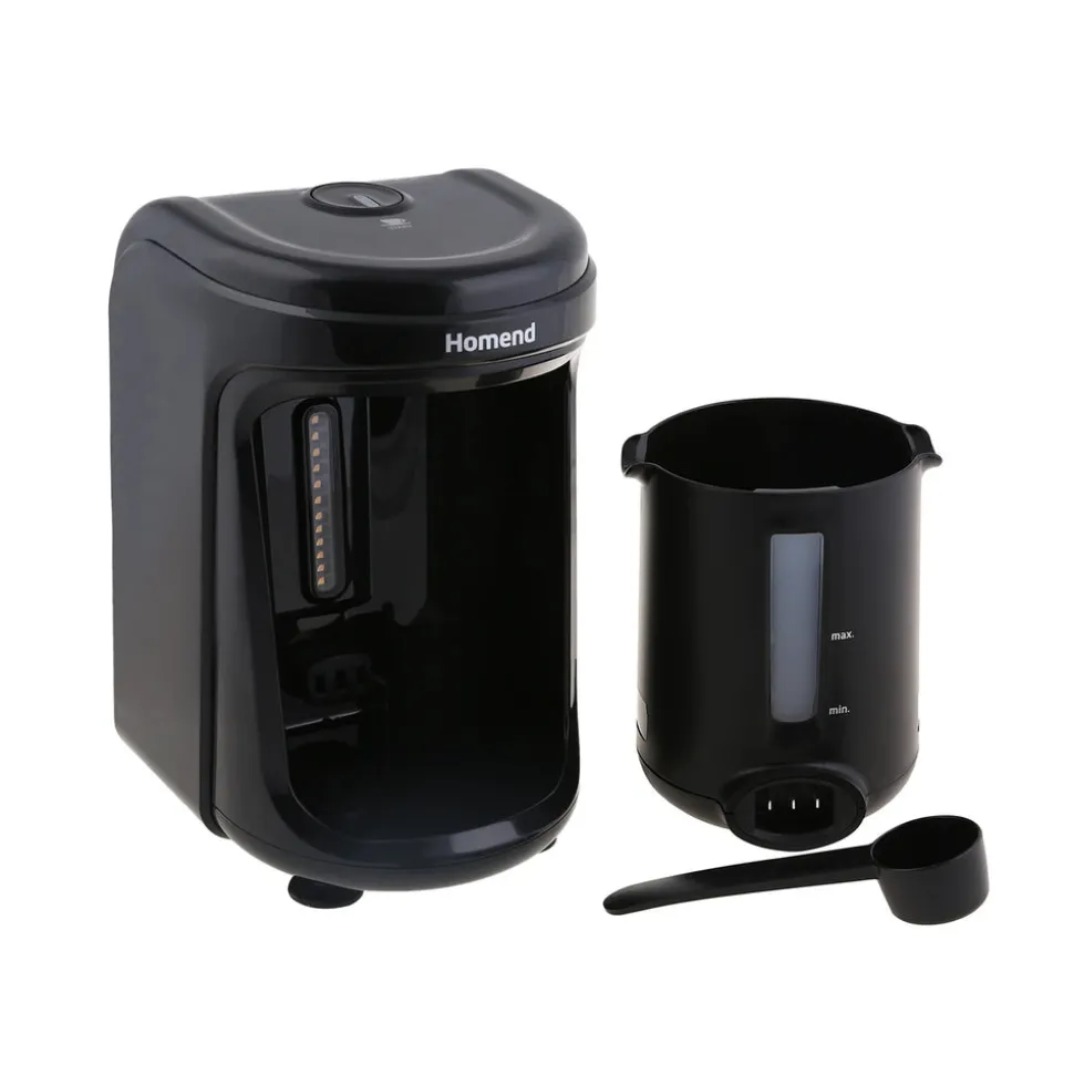 Homend Pottoman 1840UK Turkish Coffee Maker, 450ml, 535W, Black