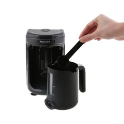 Homend Pottoman 1840UK Turkish Coffee Maker, 450ml, 535W, Black
