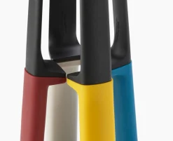 Joseph Joseph Elevate Slim 4-piece Utensil Set with Storage Stand, Multicolour