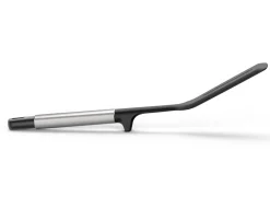 Joseph Joseph Elevate Stainless Steel Silicone Slotted Turner, Black Grey