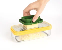 Joseph Joseph Multi-prep Compact 4-piece Grater & Slicer, Multicolour