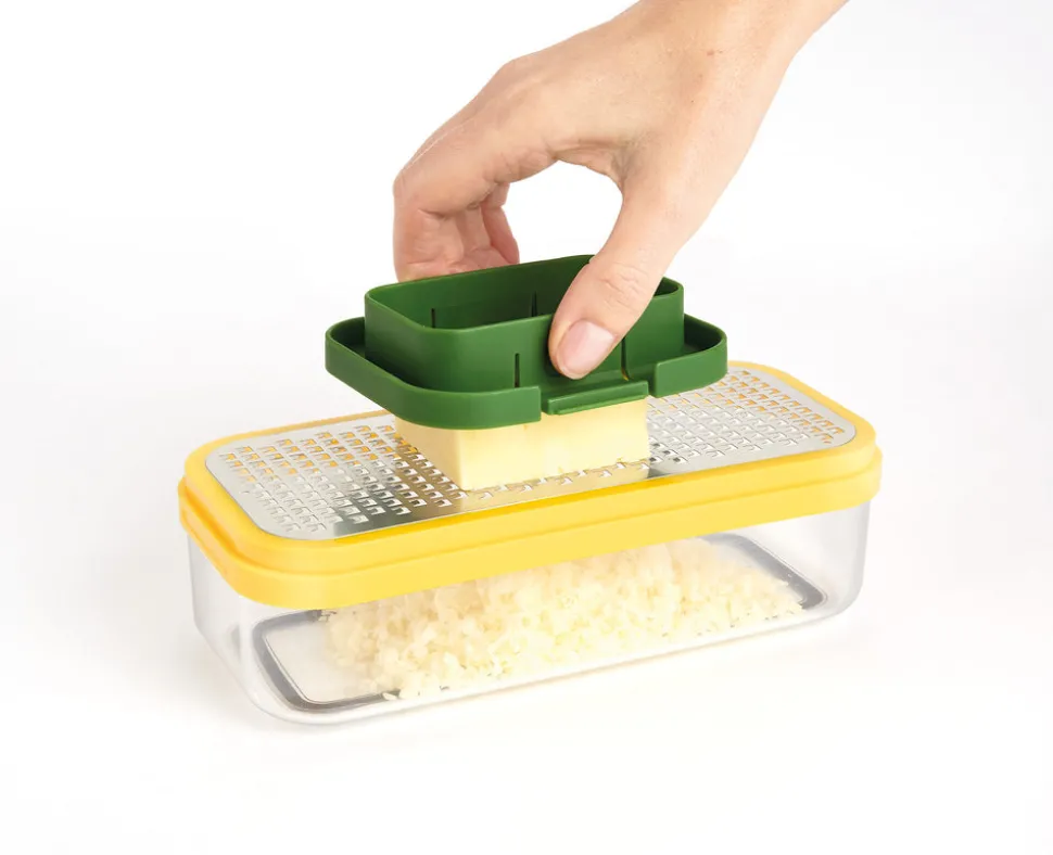 Joseph Joseph Multi-prep Compact 4-piece Grater & Slicer, Multicolour