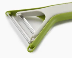 Joseph Joseph Nest Peel Set of 2 Peelers, Beige Green