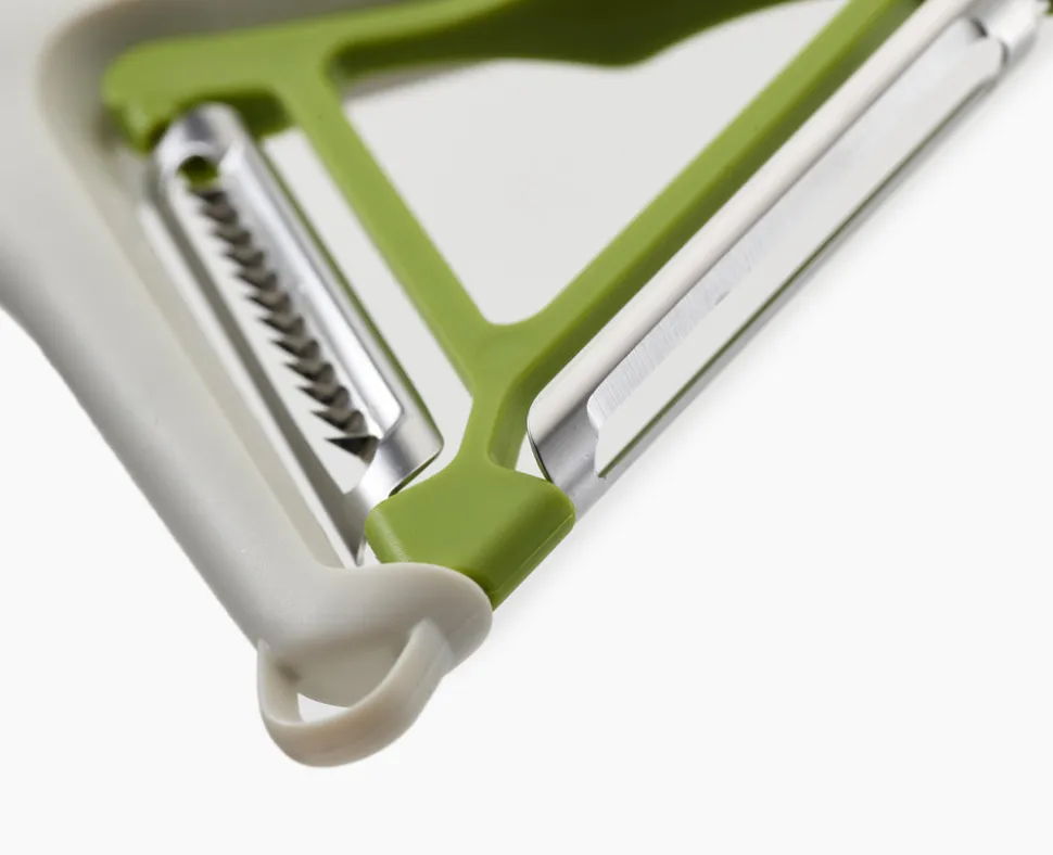 Joseph Joseph Switch 2-in-1 Peeler, White Green