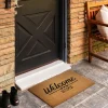 Kaşmir Rugs 7/24 Welcome Home Coco Door Mat, 45cmx75cm, Multi