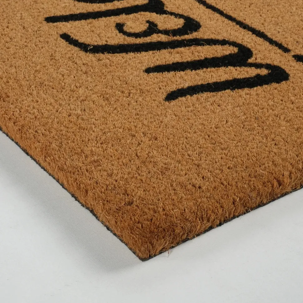 Kaşmir Rugs 7/24 Welcome Home Coco Door Mat, 45cmx75cm, Multi