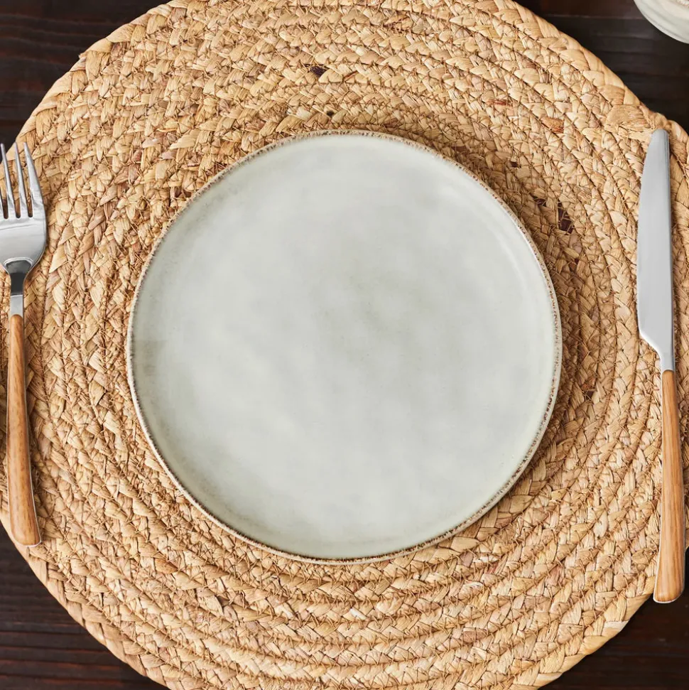 Karaca Aria Reactive Glaze Side Plate, 20cm, Beige