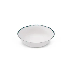 Karaca Aries Porcelain CerealSoup Bowl, 14cm, Green Blue Multi