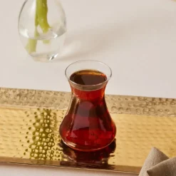 Karaca Beykoz 6-Piece Tea Glass Set for 6 People, 90ml
