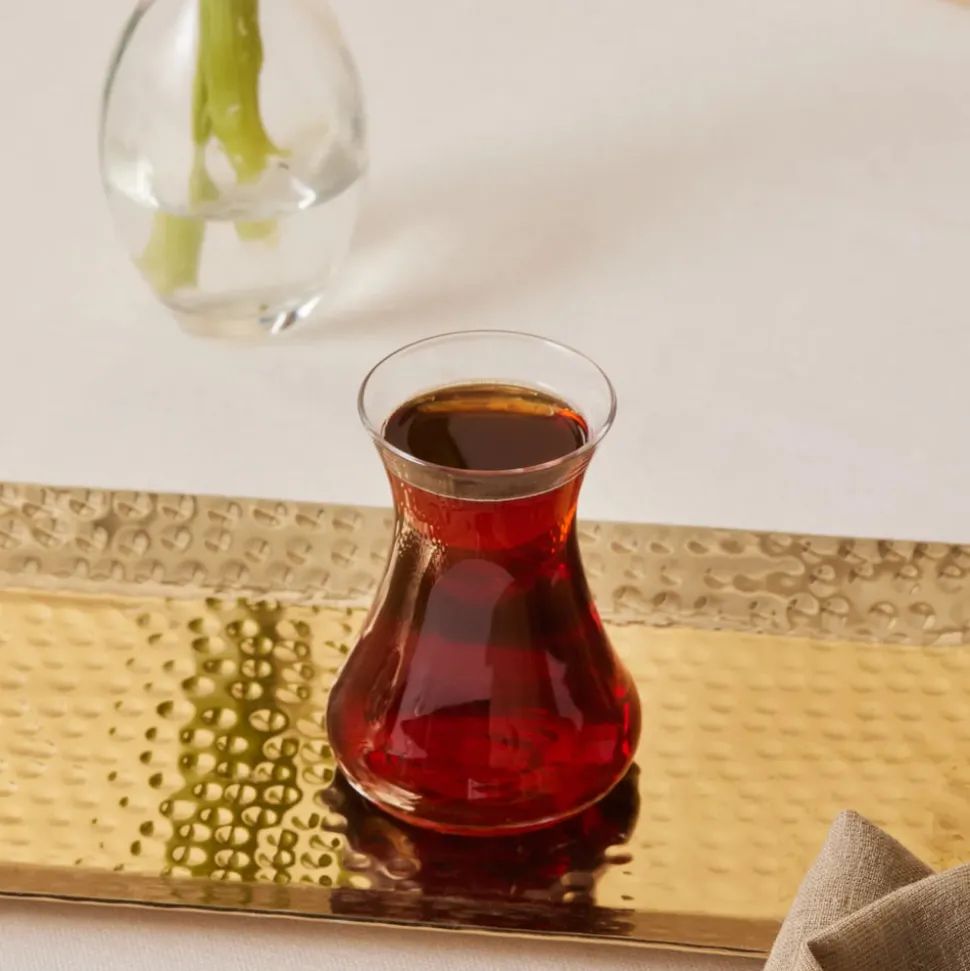 Karaca Beykoz 6-Piece Tea Glass Set for 6 People, 90ml