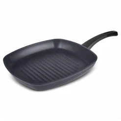 Karaca BioDiamond Powerful Plus Griddle Pan, 28cm, Black