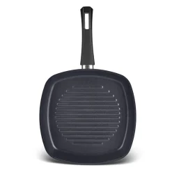 Karaca BioDiamond Powerful Plus Griddle Pan, 28cm, Black