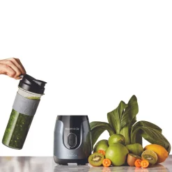 Karaca Blendfit Go Personal Smoothie Blender, 2x 600ml Bottle, 550W, Anthracite