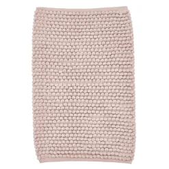 Karaca Bubbles Chenille Bath Mat, 50cmx80cm, Pink