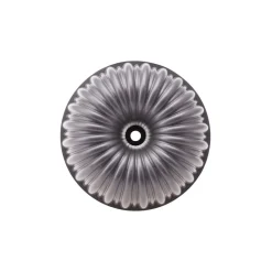 Karaca Cake Pro Aluminium Cast Decorative Bundt Cake Tin, 25.5cm, Anthracite