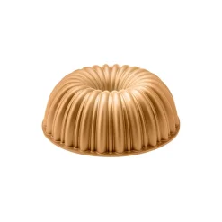 Karaca Cake Pro Aluminium Cast Decorative Bundt Cake Tin, 25.5cm, Gold
