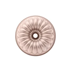 Karaca Cake Pro Lina Aluminium Cast Decorative Bundt Cake Tin, 25.5cm, Rosegold