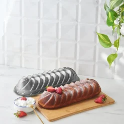 Karaca Cake Pro Vera Aluminium Cast Loaf Pan, 35cm, Anthracite