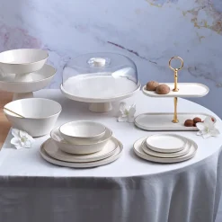 Karaca Calvin Ceramic Appetizer Plate, 23cm, Multi