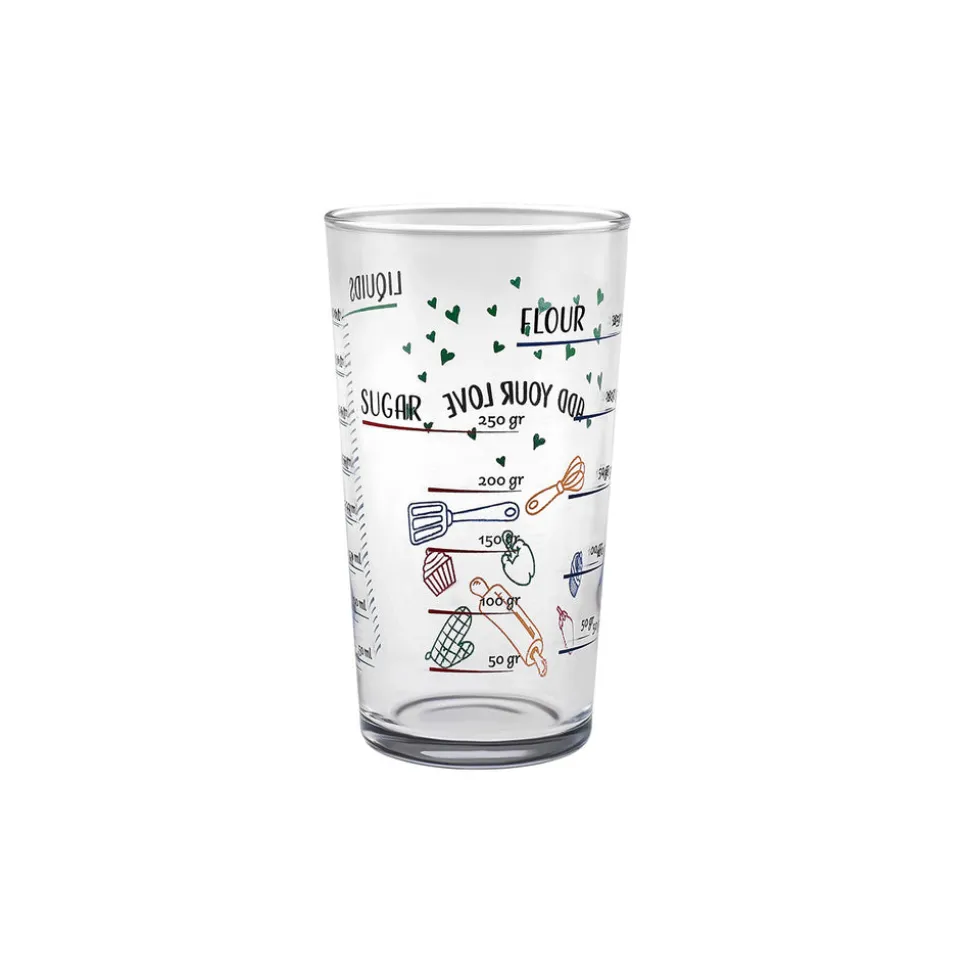 Karaca Carme Measuring Glass, 550ml, Green