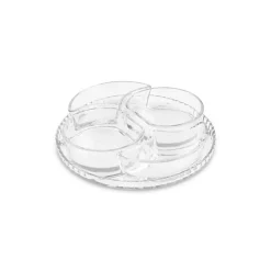 Karaca Carpi 5-Piece Serveware Set, Transparent