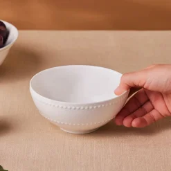 Karaca Cody New Generation Bone Cereal/Soup Bowl, 16cm, White
