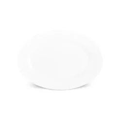 Karaca Cody New Generation Bone Serving Platter, 35cm, White