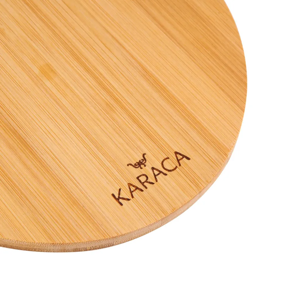 Karaca Damla 2 Piece Bamboo Chopping Board Set, Wood