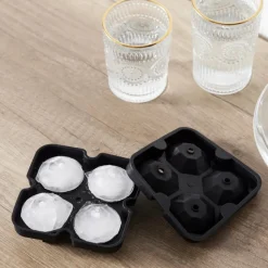 Karaca Diamond Ice Cube Tray, Black