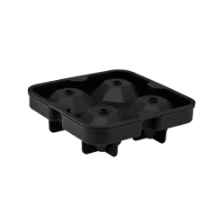 Karaca Diamond Ice Cube Tray, Black