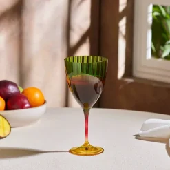 Karaca Dolce Wine Glass, 400ml, Green