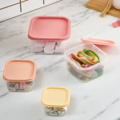 Karaca Dora Mini 4-Piece Storage Container Set, Multi