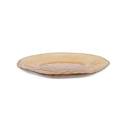 Karaca Dune Glass 7-Piece Serveware Set for 6 People, Brown