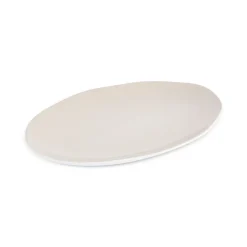 Karaca Earth Collection New Cupid Serving Platters, 30cm, Beige White