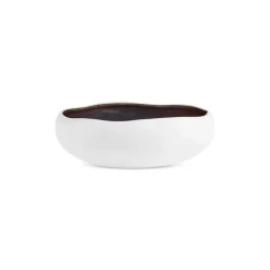 Karaca Earth Collection New Galactic Reactive Glaze Salad Bowl, 23cm, White