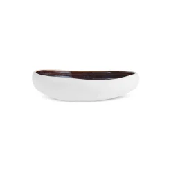 Karaca Earth Collection New Galactic Reactive Glaze Dessert/Side Plate, 22cm, White