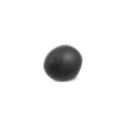 Karaca Earth Collection New Galactic Reactive Glaze Pepper Shaker, 6cm, Black