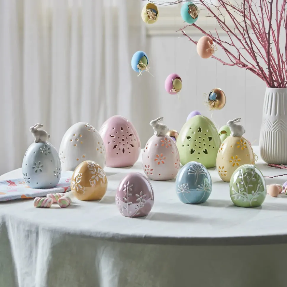 Karaca Easter Ceramic Decorative Trinket, 9cm, Yellow