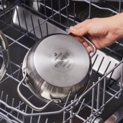 Karaca Elite Stainless Steel Induction Shallow Casserole & Lid 16cm