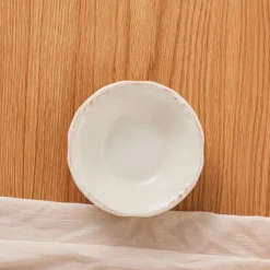 Karaca Elizabeth Ceramic Cereal/Soup Bowl, 16cm, Ecru