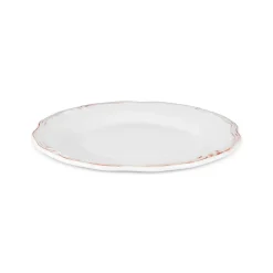 Karaca Elizabeth Ceramic Side Plate, 20cm, Ecru