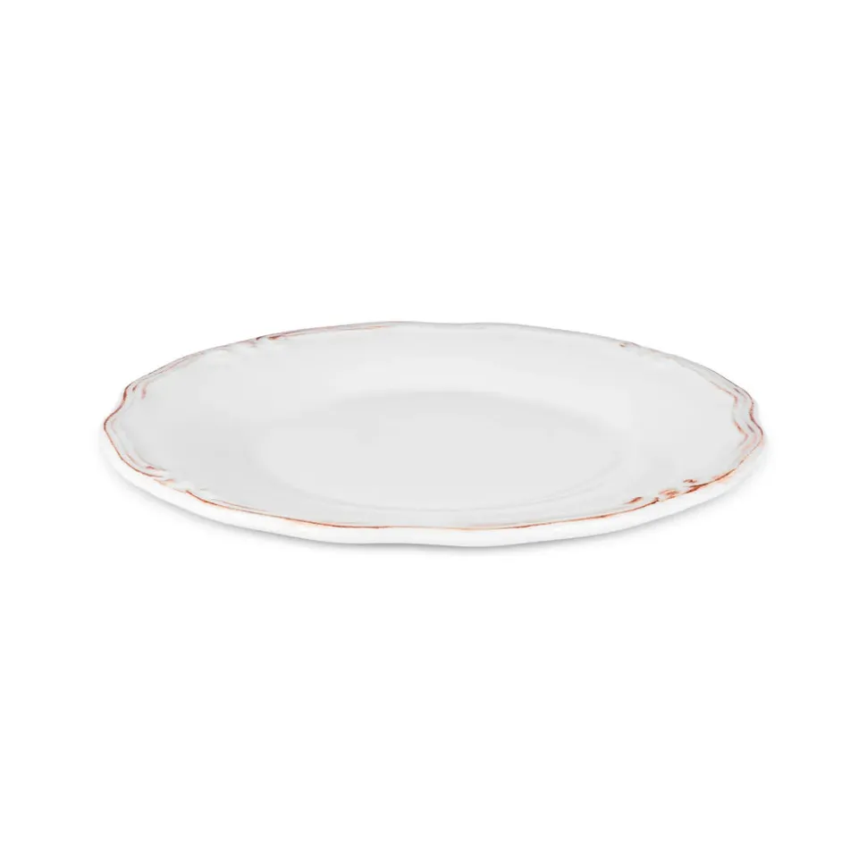 Karaca Elizabeth Ceramic Side Plate, 20cm, Ecru